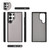 Samsung Galaxy S24+ 5G Crossbody Multi-functional Zipper Wallet Litchi Leather Phone Case - Grey