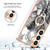 Samsung Galaxy S24+ 5G Electroplating Dual-side IMD Phone Case with Ring Holder - Totem Elephant