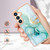 Samsung Galaxy S24+ 5G Electroplating Marble Dual-side IMD Phone Case - Green 003