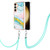 Samsung Galaxy S24+ 5G Electroplating Marble Dual-side IMD Phone Case with Lanyard - Green 004