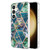 Samsung Galaxy S24+ 5G Electroplating Splicing Marble TPU Phone Case - Blue Green