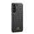 Samsung Galaxy S24+ 5G Fierre Shann Leather Texture Phone Back Cover Case - Woven Black