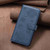 Samsung Galaxy S24+ 5G Four-leaf Embossed Leather Phone Case - Blue
