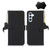 Samsung Galaxy S24+ 5G Genuine Leather Magnetic RFID Leather Phone Case - Black