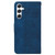 Samsung Galaxy S24+ 5G Geometric Embossed Leather Phone Case - Blue Samsung Galaxy S24+ 5G Geometric Embossed Leather Phone Case - Blue