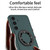 Samsung Galaxy S24+ 5G GKK Skin Feel Leather MagSafe Magnetic Phone Case with Holder - Red