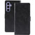 Samsung Galaxy S24+ 5G GOOSPERY BLUE MOON Crazy Horse Texture Leather Phone Case - Black