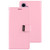 Samsung Galaxy S24+ 5G GOOSPERY RICH DIARY Crazy Horse Texture Leather Phone Case - Pink