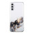 Samsung Galaxy S24+ 5G Hollow Marble Pattern TPU Phone Case - Black