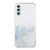 Samsung Galaxy S24+ 5G Hollow Marble Pattern TPU Phone Case - Grey