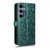 Samsung Galaxy S24+ 5G Honeycomb Dot Texture Leather Phone Case - Green Samsung Galaxy S24+ 5G Honeycomb Dot Texture Leather Phone Case - Green