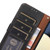 Samsung Galaxy S24+ 5G KHAZNEH Litchi Texture Leather RFID Phone Case - Black