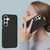 Samsung Galaxy S24+ 5G Leather Texture Full Coverage Phone Case - Black