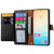 Samsung Galaxy S24+ 5G Love Zipper Lanyard Leather Phone Case - Black