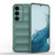 Samsung Galaxy S24+ 5G Magic Shield TPU + Flannel Phone Case - Dark Green