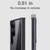 Samsung Galaxy S24+ 5G Ming Shield Hybrid Frosted Transparent PC + TPU Scratchproof Phone Case - Black