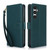 Samsung Galaxy S24+ 5G Multi-Card Wallet RFID Leather Phone Case - Green