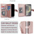 Samsung Galaxy S24+ 5G Multi-Card Wallet RFID Leather Phone Case - Rose Gold