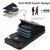 Samsung Galaxy S24+ 5G Ring Holder RFID Card Slot Phone Case - Black