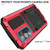 Samsung Galaxy S24+ 5G R-JUST Life Waterproof Dustproof Shockproof Phone Case - Red