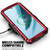 Samsung Galaxy S24+ 5G R-JUST Life Waterproof Dustproof Shockproof Phone Case - Red