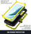 Samsung Galaxy S24+ 5G R-JUST Life Waterproof Dustproof Shockproof Phone Case - Yellow