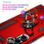 Samsung Galaxy S24+ 5G Shockproof TPU + PC Phone Case - Red