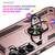 Samsung Galaxy S24+ 5G Shockproof TPU + PC Phone Case - Rose Gold