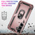 Samsung Galaxy S24+ 5G Shockproof TPU + PC Phone Case - Rose Gold