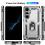 Samsung Galaxy S24+ 5G Shockproof TPU + PC Phone Case - Silver