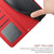 Samsung Galaxy S24+ 5G Skin Feel Butterfly Embossed Flip Leather Phone Case - Red