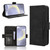 Samsung Galaxy S24+ 5G Skin Feel Calf Texture Card Slots Leather Phone Case - Black