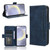 Samsung Galaxy S24+ 5G Skin Feel Calf Texture Card Slots Leather Phone Case - Blue