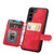 Samsung Galaxy S24+ 5G Skin Feel Dream RFID Anti-theft PU Card Bag Phone Case - Red
