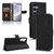 Samsung Galaxy S24+ 5G Skin Feel Magnetic Flip Leather Phone Case - Black