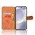 Samsung Galaxy S24+ 5G Skin Feel Magnetic Flip Leather Phone Case - Brown