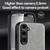 Samsung Galaxy S24+ 5G Skin Feel Magnetic Leather Back Phone Case - Light Grey