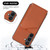 Samsung Galaxy S24+ 5G Skin Feel PU + TPU + PC Card Slots Phone Case - Brown