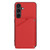 Samsung Galaxy S24+ 5G Skin Feel PU + TPU + PC Card Slots Phone Case - Red