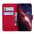 Samsung Galaxy S24+ 5G Skin Feel Pure Color Flip Leather Phone Case - Red