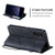 Samsung Galaxy S24+ 5G Skin Feel Splicing Horizontal Flip Leather Phone Case - Black