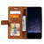 Samsung Galaxy S24+ 5G Skin Feel Splicing Horizontal Flip Leather Phone Case - Brown
