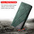Samsung Galaxy S24+ 5G Skin Feel Splicing Horizontal Flip Leather Phone Case - Green