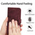 Samsung Galaxy S24+ 5G Skin Feel Sun Flower Embossed Flip Leather Phone Case with Lanyard - Wine Red