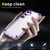 Samsung Galaxy S24+ 5G Skin Feel TPU + PC Phone Case - Transparent Purple