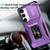 Samsung Galaxy S24+ 5G Sliding Camshield Holder Phone Case - Purple