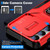 Samsung Galaxy S24+ 5G Sliding Camshield Holder Phone Case - Red