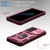 Samsung Galaxy S24+ 5G Sliding Camshield TPU + PC Phone Case with Holder - Pink+Rose Red