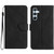 Samsung Galaxy S24+ 5G Stitching Embossed Leather Phone Case - Black