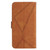 Samsung Galaxy S24+ 5G Stitching Embossed Leather Phone Case - Brown